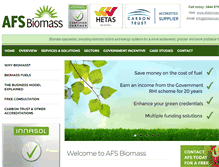 Tablet Screenshot of afsbiomass.com
